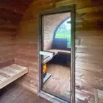 Sauna privatif aux Atypiques Chalets à Gérardmer