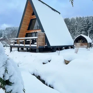 charkhan-neige03 Chalet Charkhan - Location chalet Gérardmer 6 personnes avec spa